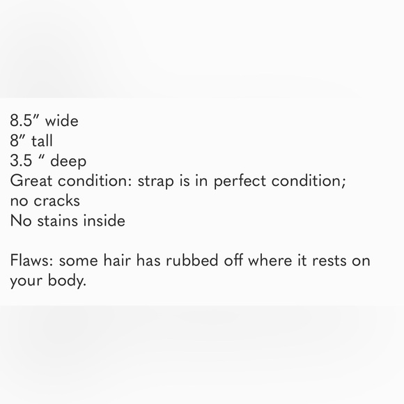 Justin purse leather cow hair purse - Picture 11 of 11